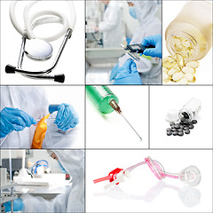 Image showing medical collage