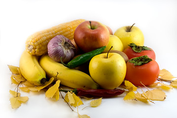 Image showing Autumn still-life