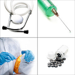 Image showing medical collage