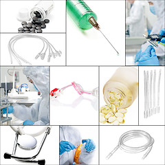 Image showing medical collage