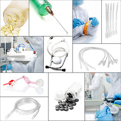 Image showing medical collage