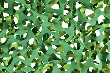 Image showing Camouflage net isolated