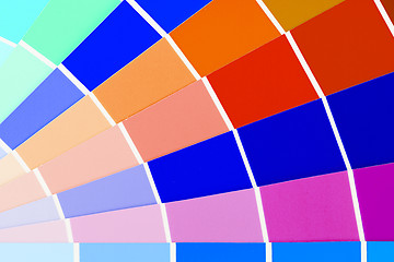 Image showing Vector colour card