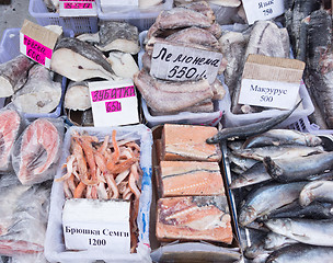 Image showing raw fish