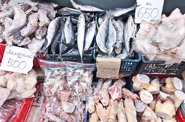 Image showing raw fish