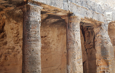 Image showing Ruins of ancient buildings 