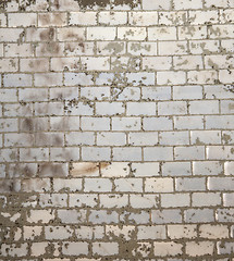 Image showing background old brick wall texture