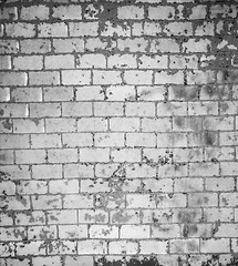 Image showing  old brick wall texture