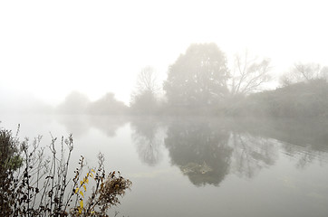 Image showing River in Fog