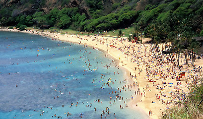 Image showing Beach holiday.