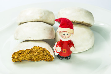 Image showing German Christmas cake Pfeffernuss