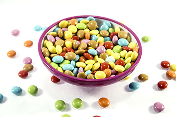 Image showing Colorful candies sweets 