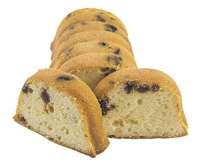 Image showing Raisin cake 