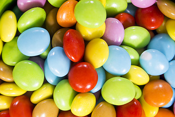 Image showing Colorful candies sweets 