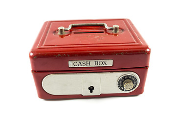 Image showing Red cash box 