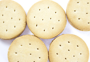 Image showing Sandwich biscuits