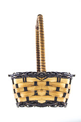 Image showing empty wicker basket 