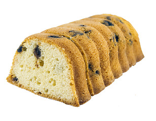 Image showing Raisin cake 