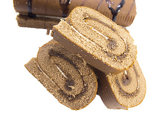 Image showing Sweet roll cake