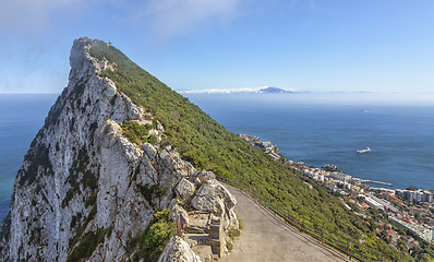 Image showing The Strait of Gibraltar