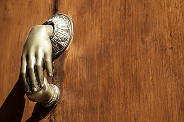 Image showing Misterious Knocker