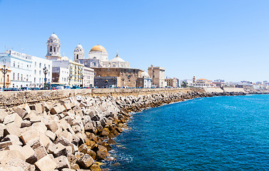 Image showing Sunny day in Cadiz - Spain