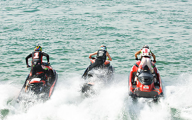 Image showing Jet Ski World Cup 2014 in Thailand