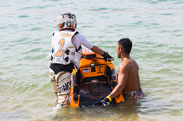 Image showing Jet Ski World Cup 2014 in Thailand