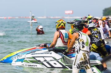 Image showing Jet Ski World Cup 2014 in Thailand