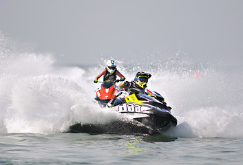 Image showing Jet Ski World Cup 2014 in Thailand