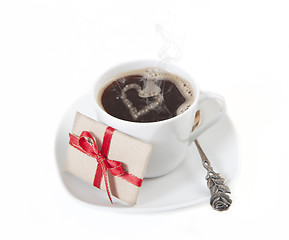 Image showing coffee with heart