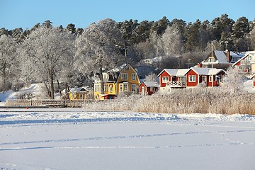 Image showing Frozen lake