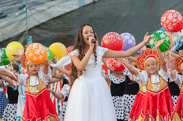 Image showing Natalya Kulikova sing