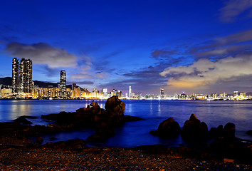 Image showing Hong Kong Sunset