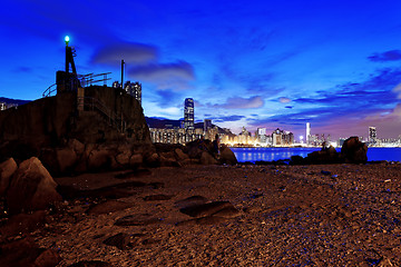 Image showing Hong Kong Sunset