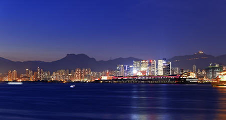 Image showing Hong Kong Sunset