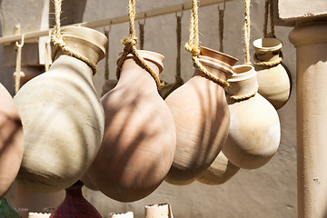 Image showing Pottery market Nizwa