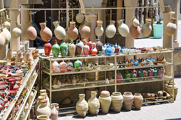 Image showing Pottery market Nizwa