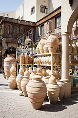 Image showing Pottery market Nizwa