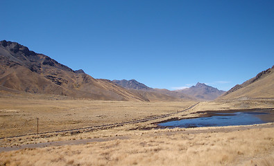 Image showing Lake Titicaca