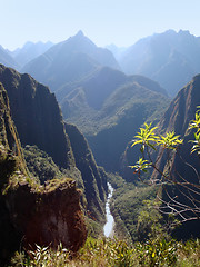 Image showing andes scenery around Machu Picchu