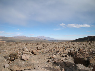 Image showing Andes around Puno