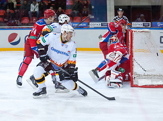 Image showing Berdnikov Vadim (8) atack the gate