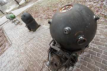 Image showing Sea mines