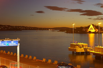 Image showing Oslo harbor