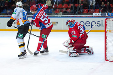 Image showing Kiselevich Bogdan (55) defend the gate