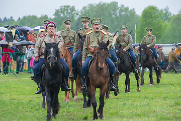 Image showing Cavalry detachment
