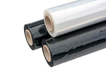 Image showing Stretch Wrapping film.