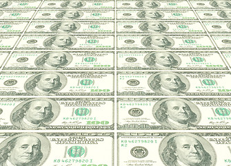 Image showing hundred dollar bills