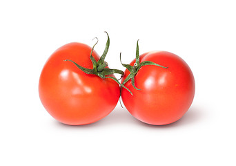 Image showing Two Red Ripe Tomatoes